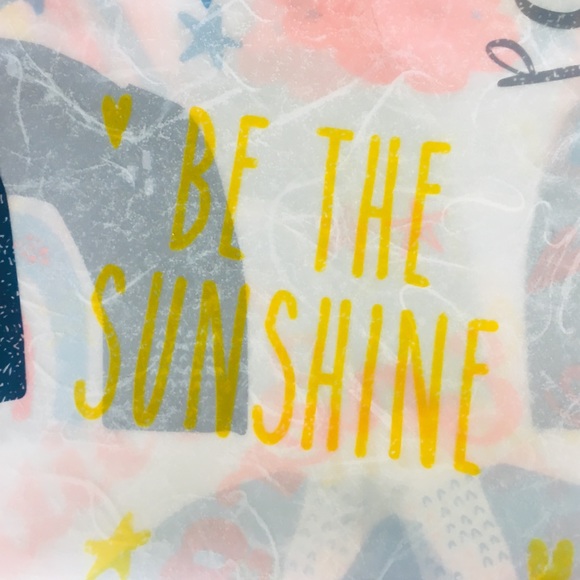 Splash Multicolor Inspirational Shower Curtain - Picture 2 of 10